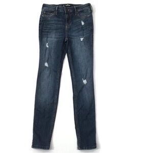 Mid Rise Super Skinny Jeans by Hollister